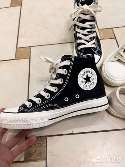 Кеды convers + ремни