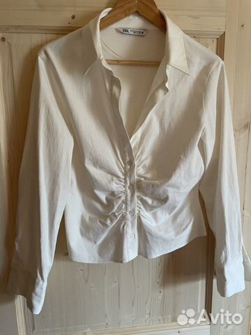 Блузка/рубашка белая Zara