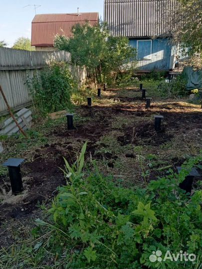 Винтовые сваи + монтаж