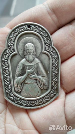 Икона серебро 84 царская проба