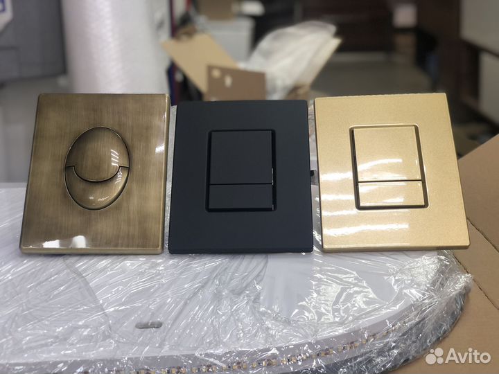 Кнопка Grohe черная