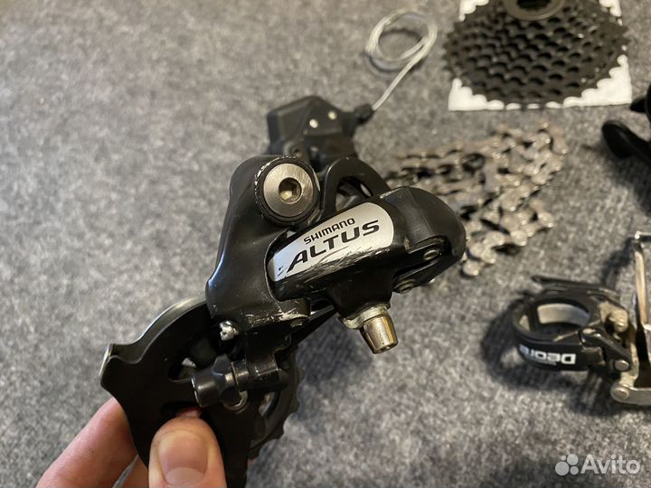 Трансмиссия Shimano Altus/Deore (3x8)