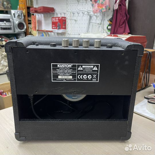 Басовый комбоусилитель Kustom KBA10X