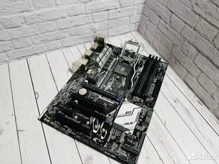 Материнская плата asus prime h270 pro