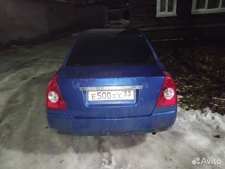 Задний бампер chery фора