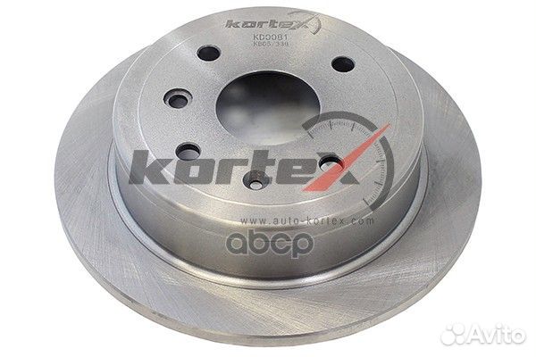 Диск торм. задн.258x10 4 отв. chevrolet Lacetti