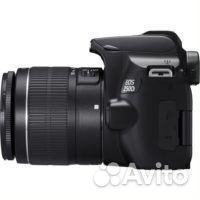 Canon EOS 200D Kit 18-55 is STM black новый