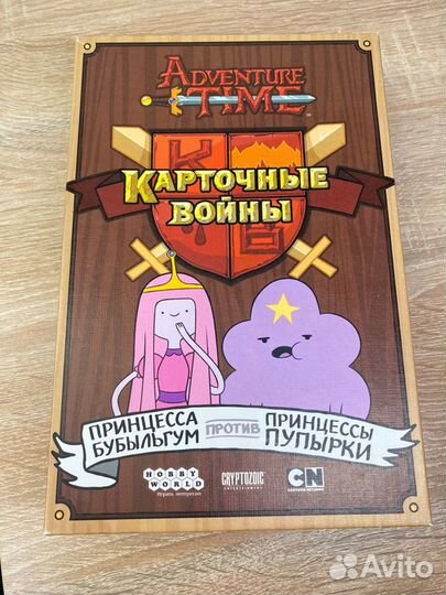 Настольная игра «Adventure Time: карточные войны»