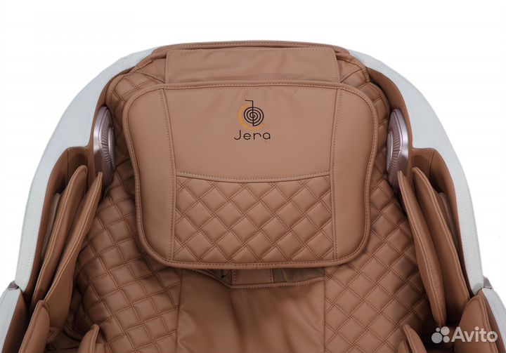 Массажное кресло Jera Orto White/Apricot