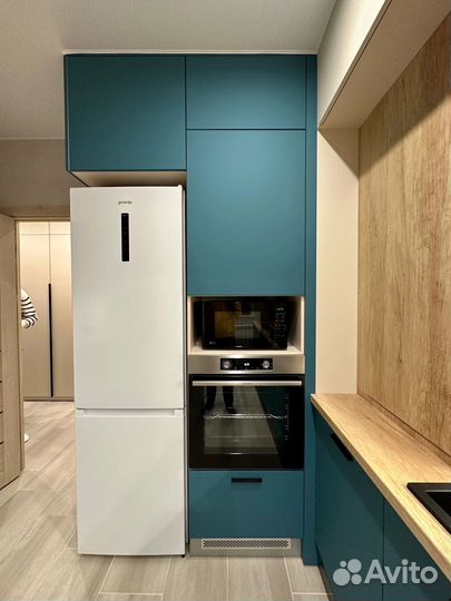 Прямая кухня на заказ. Производство