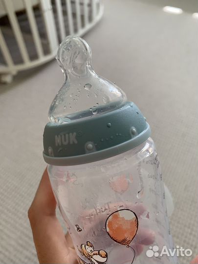 Бутылочки для кормления nuk 6-18 мес