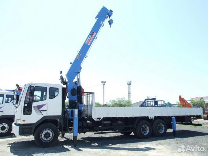 Услуги кран манипулятора Daewoo Novus (дэу новус)