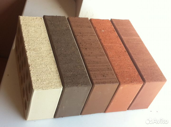 Кирпич К Е Р М А фасадная керамика в ассортименте