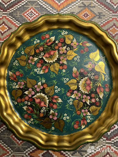 Поднос расписной