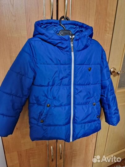 Куртка зимняя детская на мальчика 116