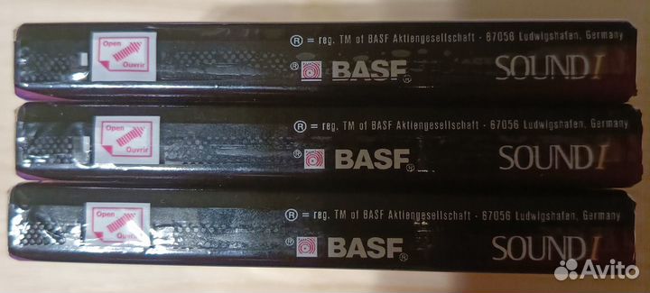 Аудиокассеты кассеты Basf sound I 90