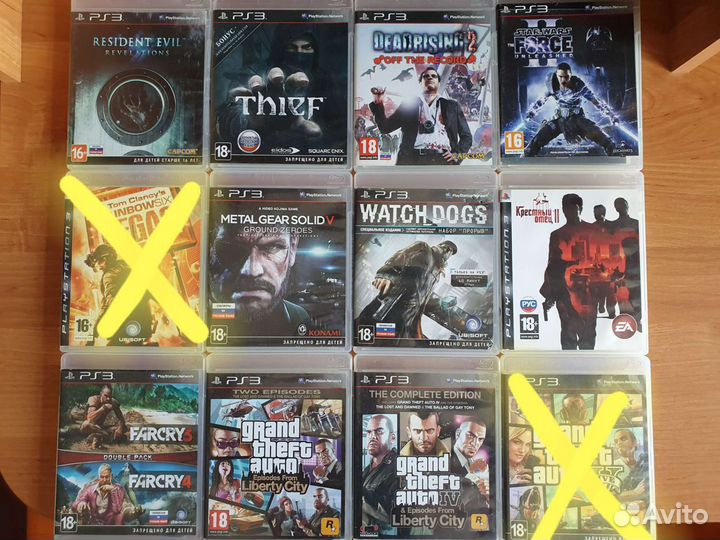 Диски Playstation3