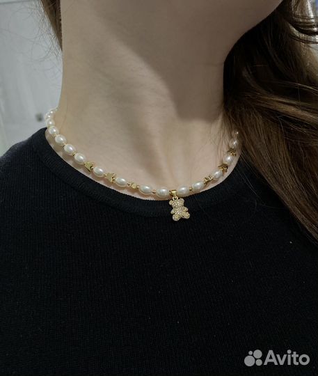 Чокер из натуральных камней