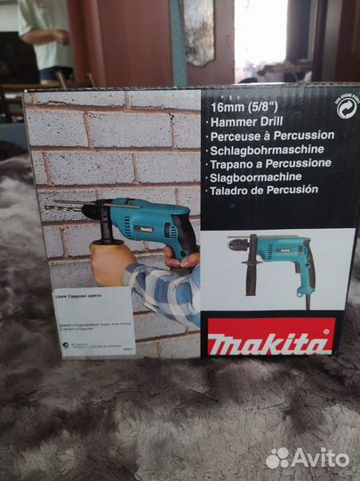 Ударная дрель Makita HP1621F