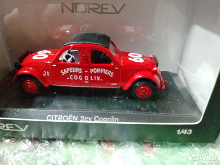 Модель 1/43 Citroen 2CV Cogolin «Pompiers» (Тяни-Т