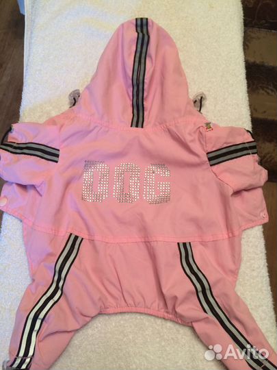 Комбинезон дождевик для собачки размер XS