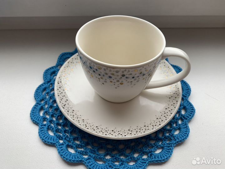 Салфетка подставочка крючком