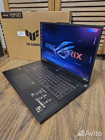 Asus TuF 17 R5 7535H/16/512/RTX4060