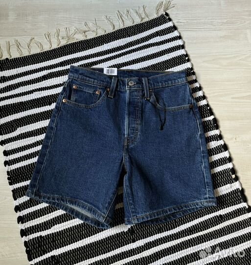 Новые джинсовые шорты Levi's Premium 501 Оригинал