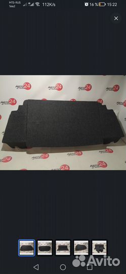 Акустическая полка багажника Приора ваз 2172 (хб)