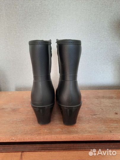 Сапоги резиновые утеплённые