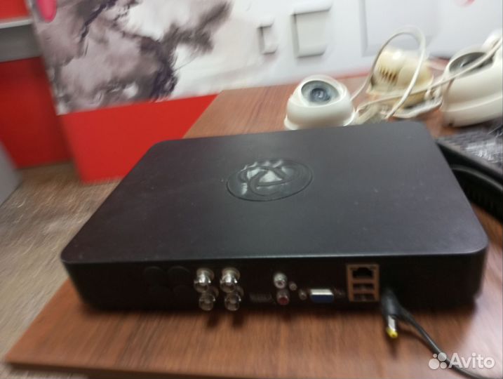 Комплект видеонаблюдения 4 камеры