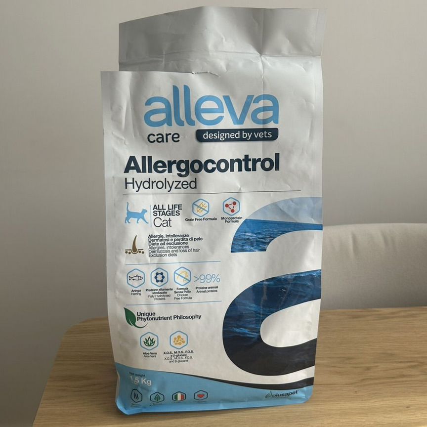 Alleva Cat Allergocontrol Сухой корм для кошек