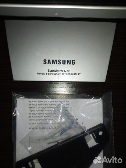 Монитор samsung SyncMaster172x