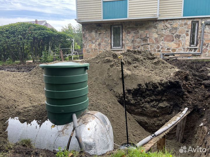 Установка газгольдеров. Автономная газификация