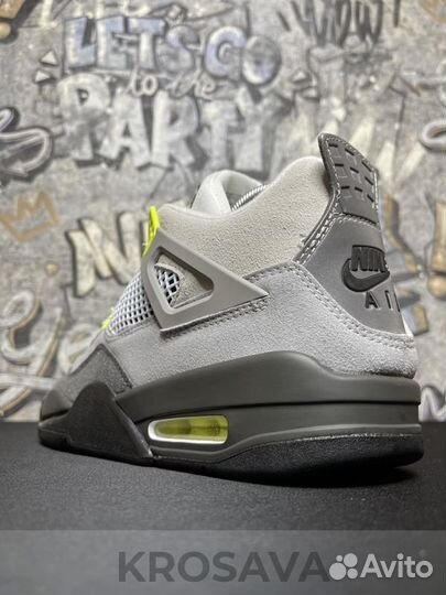 Nike Air Jordan 4 Retro Se 95 Neon