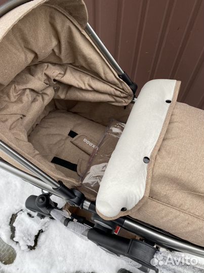 Коляска трансформерLuxmom G600 3в1 (бежевая )