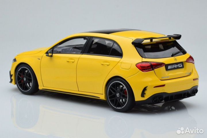 Mercedes AMG A45 S 4matic+ yellow NZG 1/18