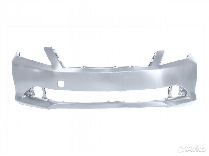 Бампер передний серебристый Toyota Camry 2011-2014