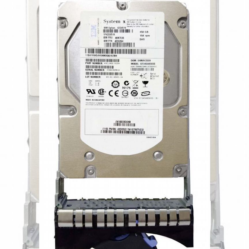 [44W2239] Жесткий Диск Ibm 450gb Sas 3,5" Hdd 44w2239