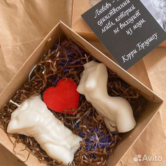 Подарочный набор свечей 