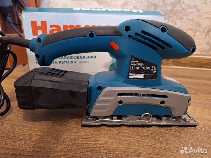 Вибрационная шлифмашина hammer PSM220С