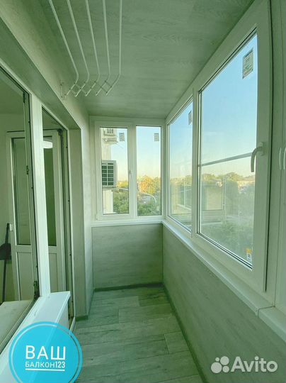 Остекление лоджии/Бесплатный замер