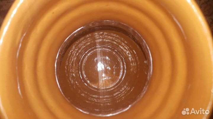 Глиняный кувшин для вина с бокалами СССР