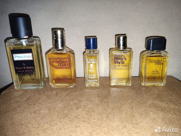 Миниатюры парфюмерии винтаж