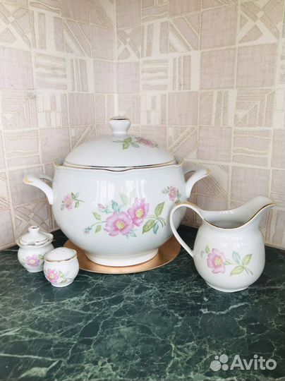 Столовый набор СССР чайка