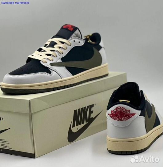 Кроссовки Nike Air Jordan 1 Low & Travis Scott