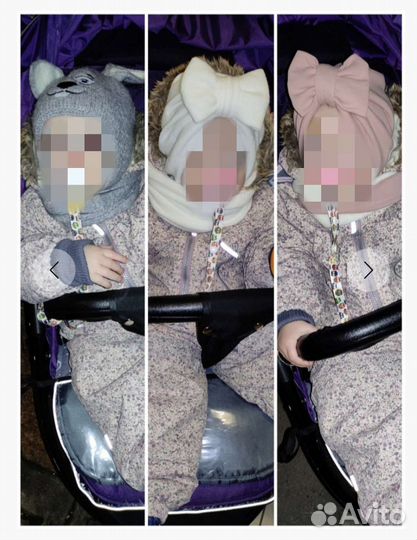 Шапки, от 6 мес до 1'6