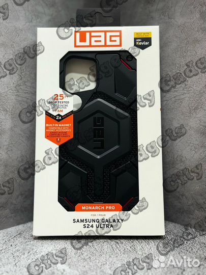 Чехол Uag Monarch Pro Kevlar Samsung S24 Ultra