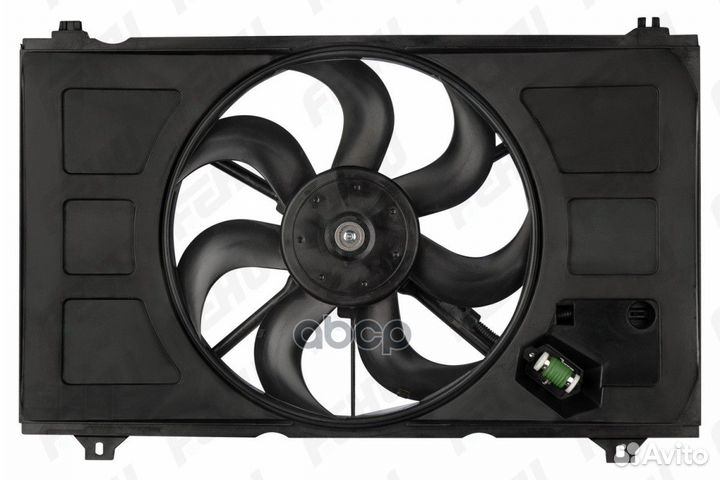 Электровентилятор охлаждения с Кожухом KIA RIO II
