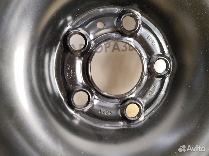 Диск штампованный оригинальный Skoda Rapid Polo 6